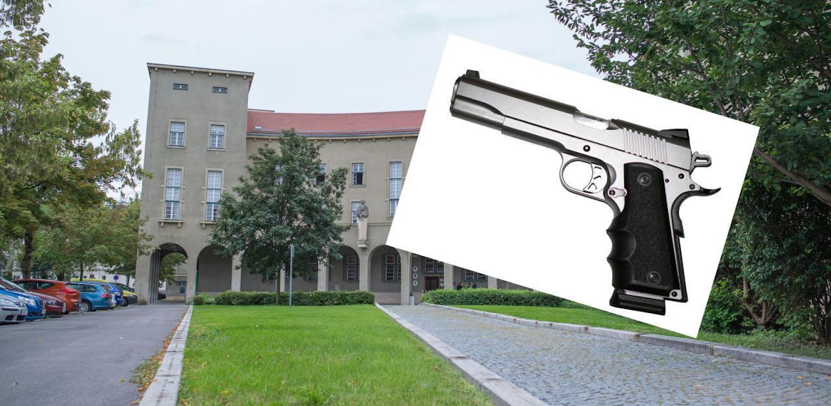 Mit Pistole am Sozialamt - Kremser musste jetzt auf Anklagebank
