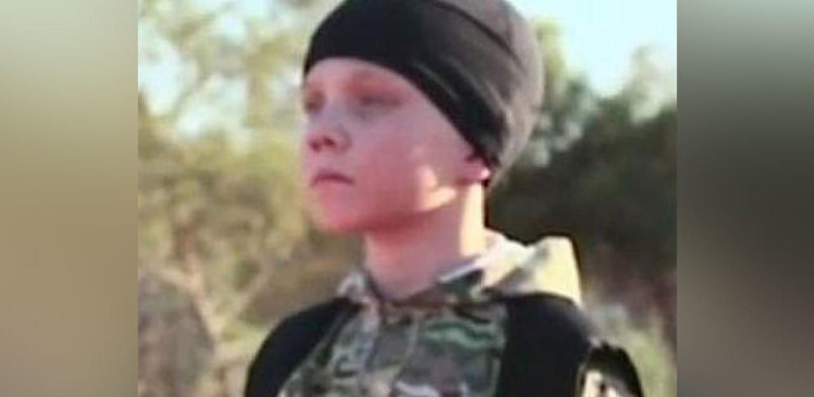 Screenshot aus einem IS-Propagandafilm: Dieser soll den 12-jährigen Jojo zeigen, den Sohn von Sally Jones. Unbestätigten Berichten zufolge starb die Britin und IS-Ausbildnerin im Juni bei einem Drohnenangriff im irakisch-syrischen Grenzgebiet. Das Schicksal ihres Kindes ist unklar.