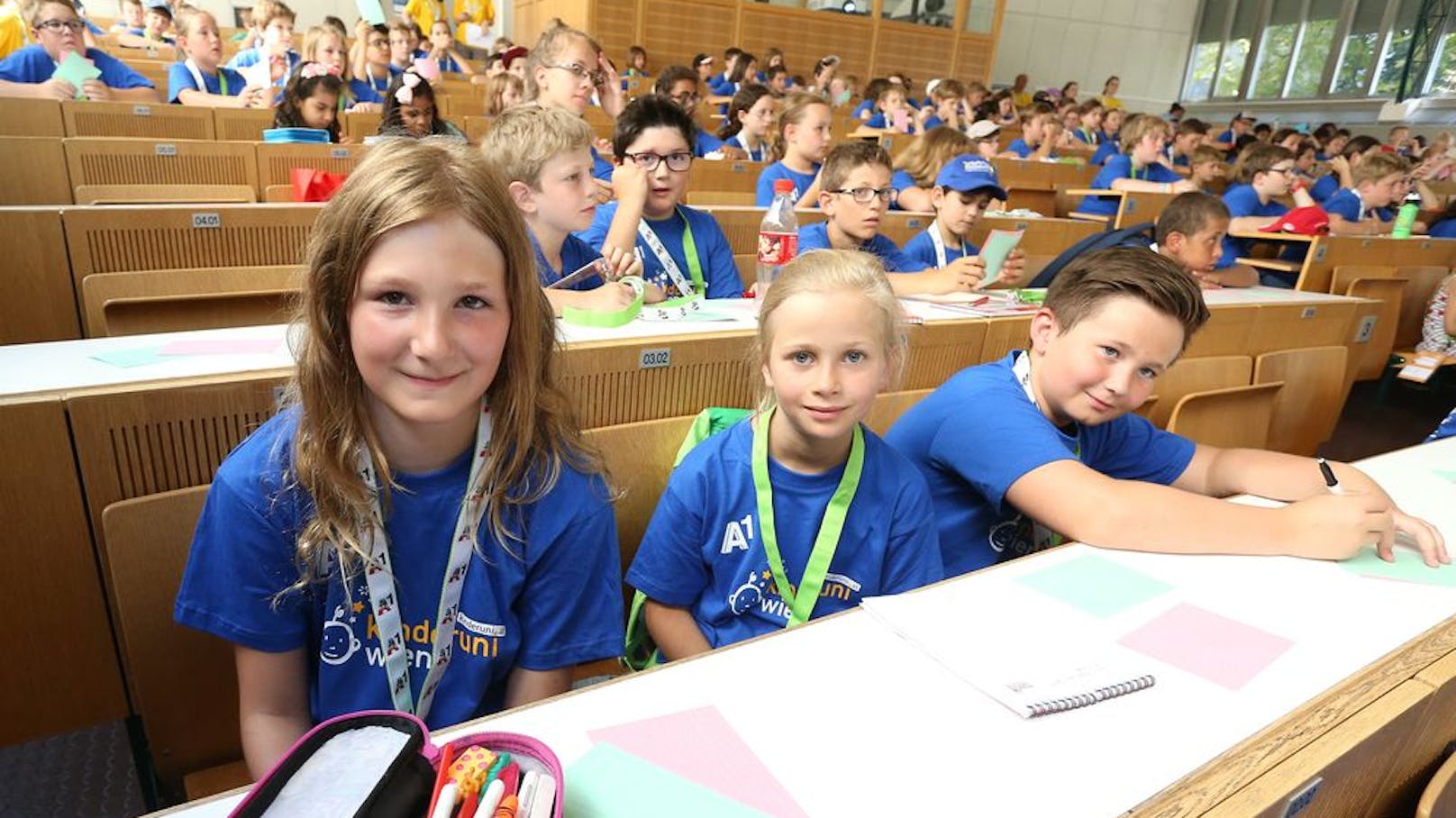 Hörsaal-Premiere: Jungstudis in der Wiener Kinderuni&nbsp;