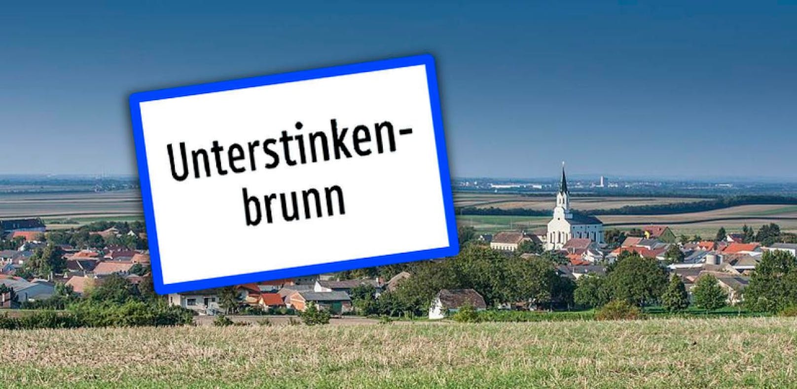 Unterstinkenbrunn-Ortstafeln gestohlen