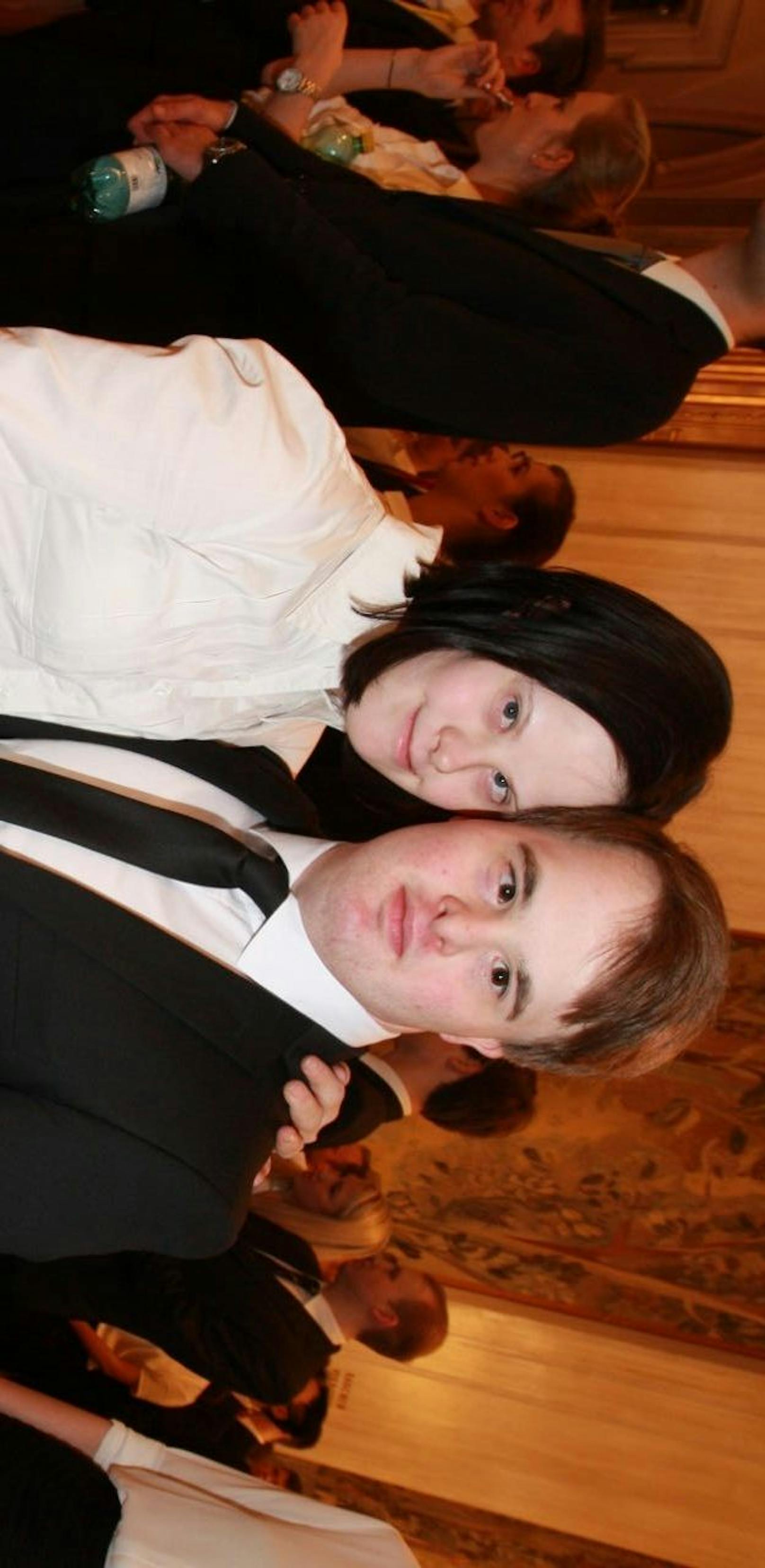 Swatina Wutha und Felix Röper eröffnen als erstes Paar mit Down-Syndrom den Opernball.