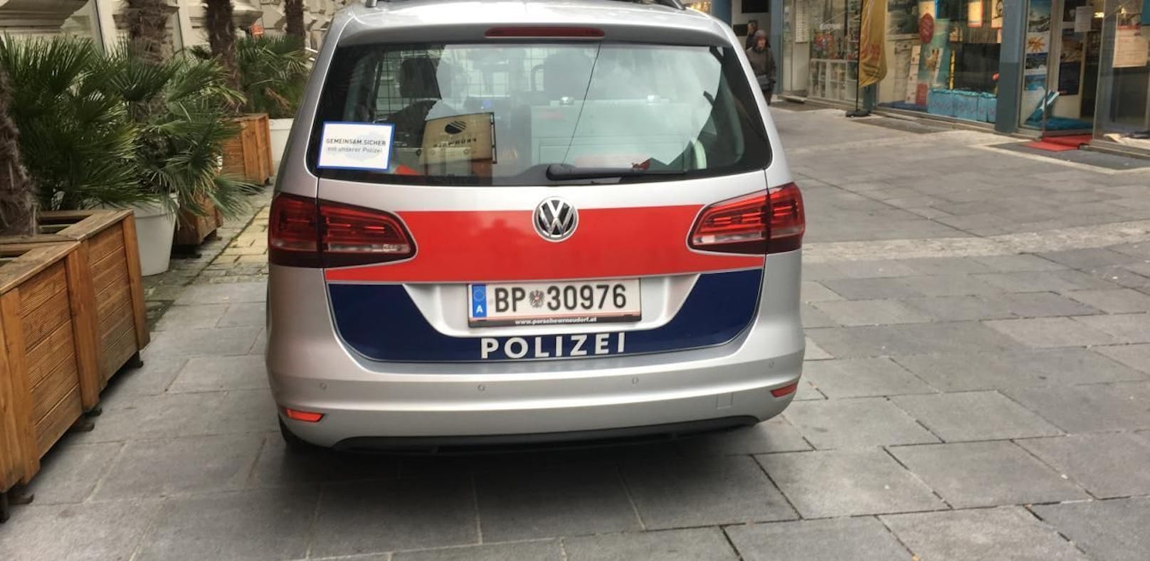 Polizei Sankt Pölten musste zur Josefskirche.