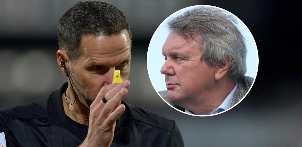 Schiedsrichter-Boss Robert Sedlacek (r.) im "Heute"-Talk über die Corona-Zwangspause und die Vorbereitungen auf den Liga-Start von Robert Schörgenhofer (l.) und Co.
