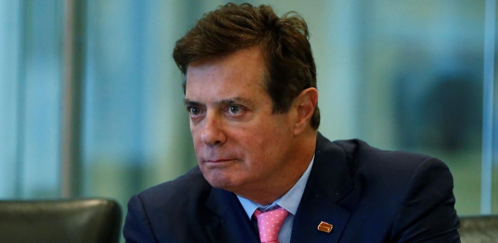 Trumps Ex-Wahlkampfchef  Paul Manafort ist in Polizeigewahrsam. 