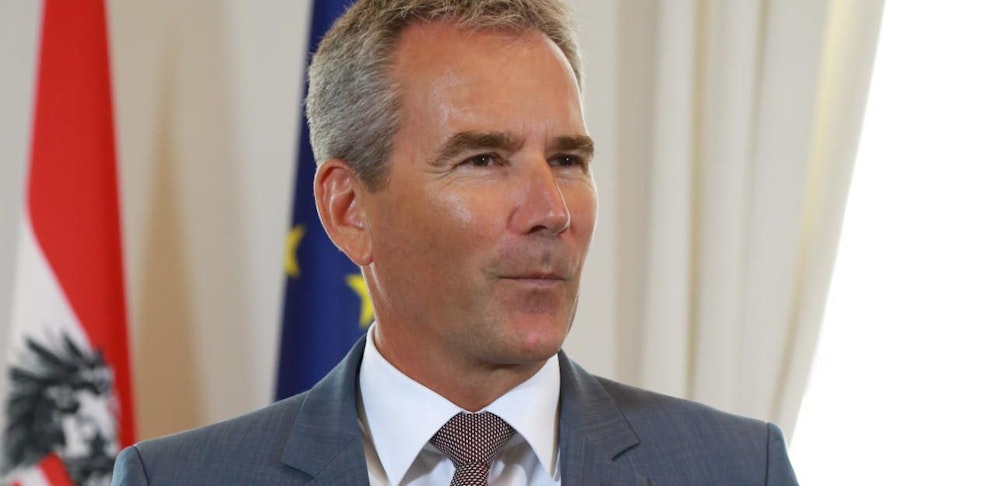 Finanzminister Hartwig Löger