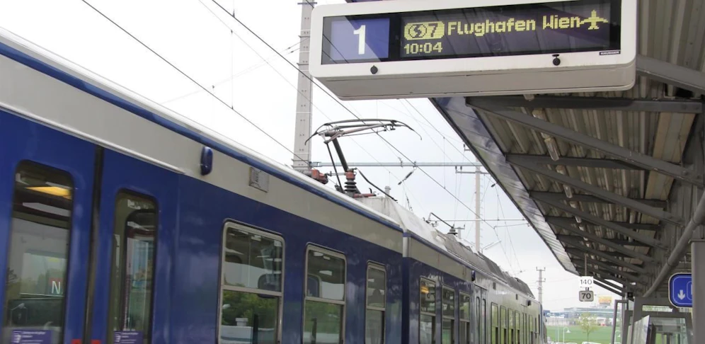 Vorfall in der S7 auf der Fahrt Richtung Airport Schwechat.