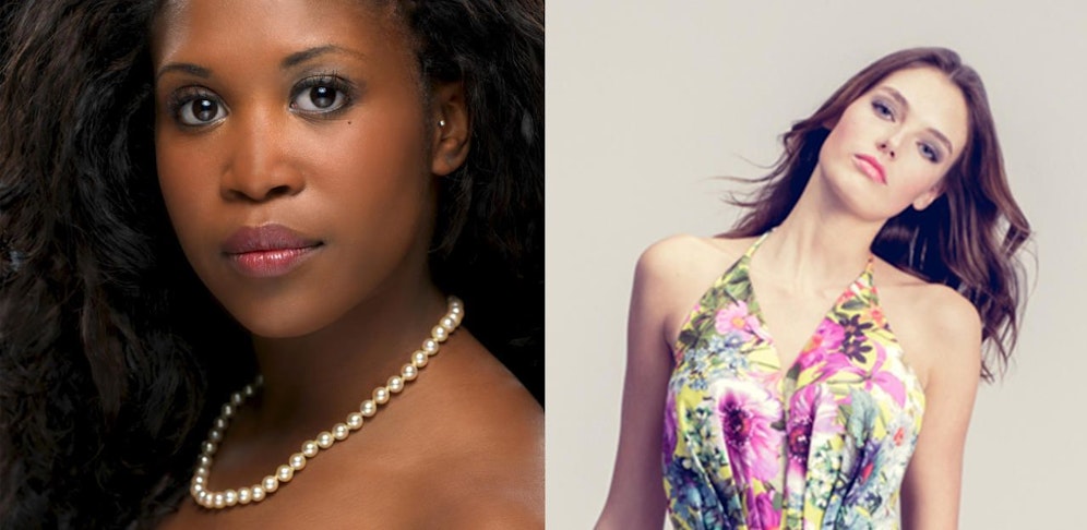 Let's Dance-Jurorin Motsi Mabuse und Germany's Next Topmodel 2017-Gewinnerin Céline Bethmann