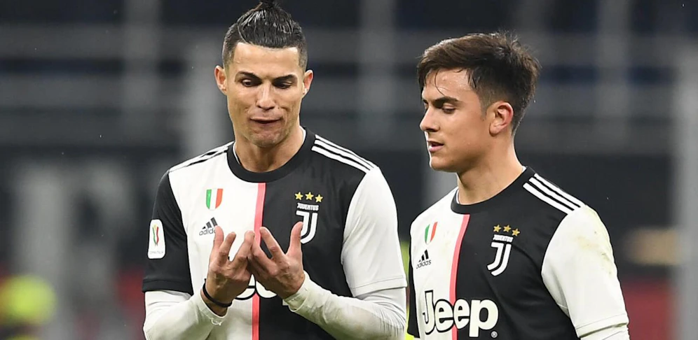 Juve-Superstar Cristiano Ronaldo und sein Kollege Paulo Dybala. 