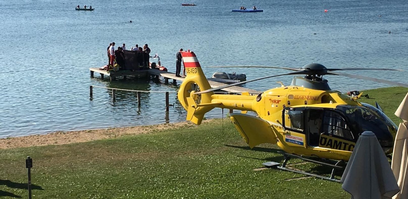 Neufelder See: Mann nach Reanimation gestorben