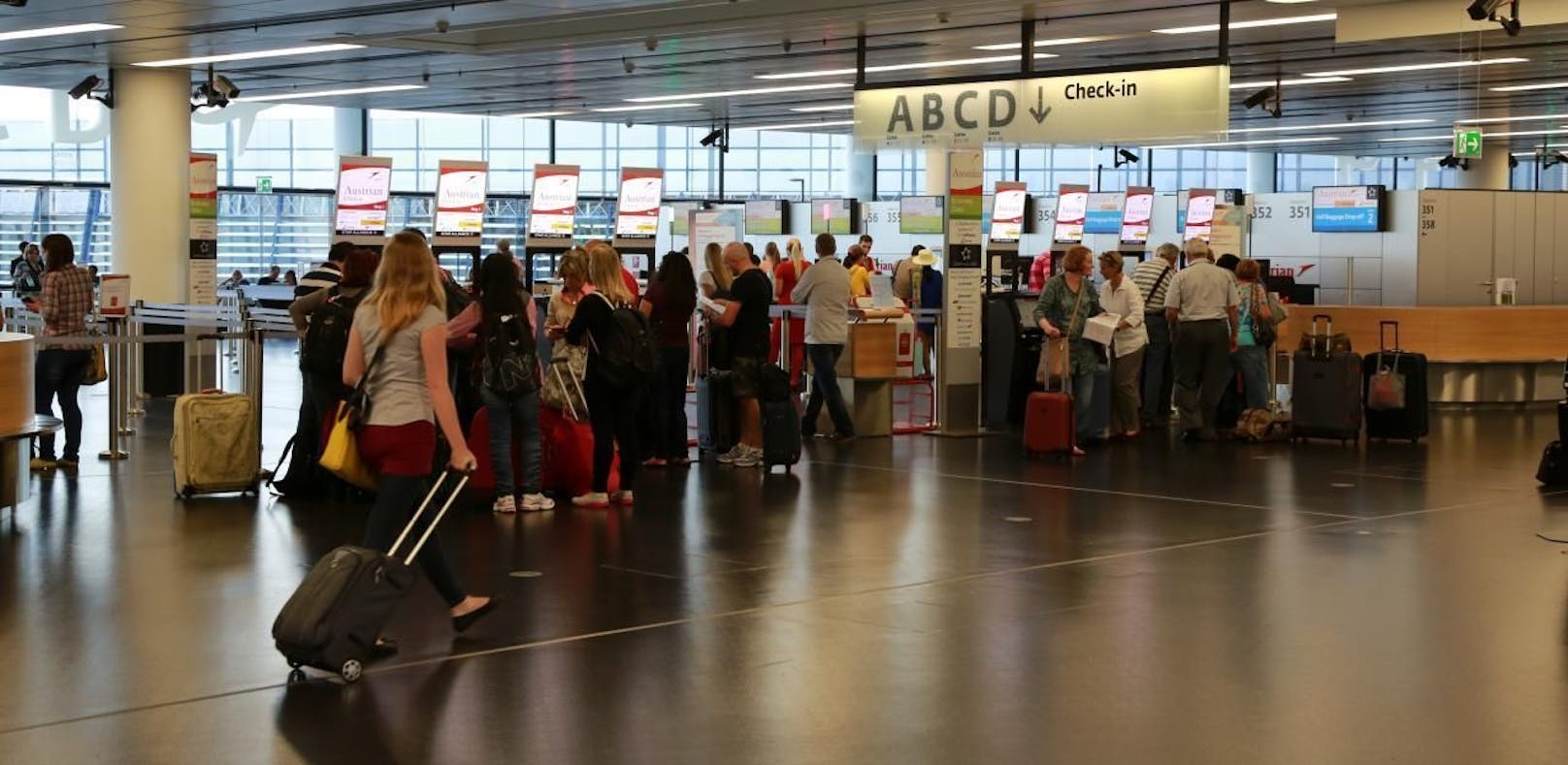 Der Flughafen Wien hat im September ein deutlichen Passagierplus verzeichnet.