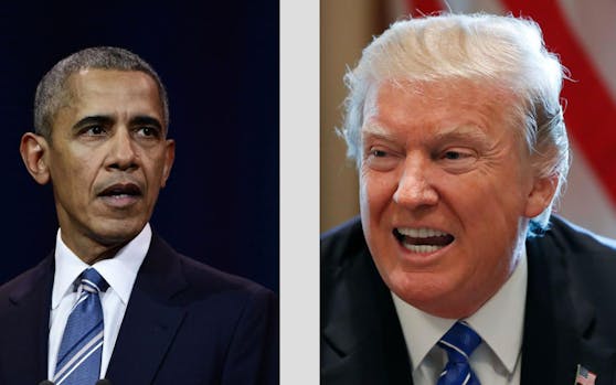 Verbal-Attacke: Donald Trump griff seinen Vorgänger Obama via Twitter an.