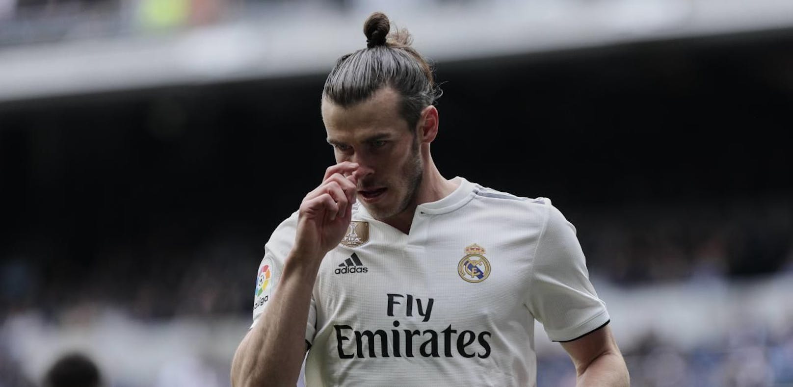 Gareth Bale hat die Nase voll.