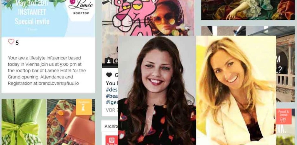 Victoria Kaiser (li.) und Barbara Flasch-Breulmann (re.) launchten "Fluu.io"