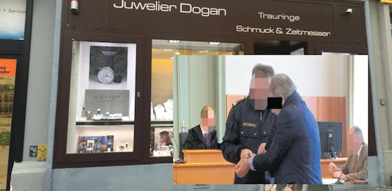 Der Juwelier in der St. Pöltener City ließ den Täter auffliegen.