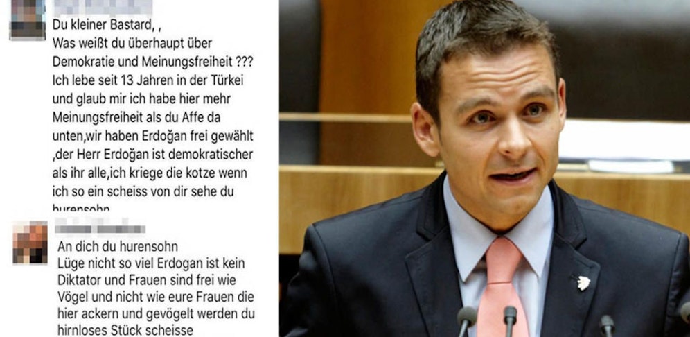 Gerald Grosz wird auf Facebook ordentlich beschimpft