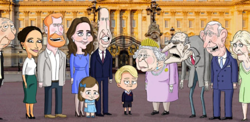 Harry, Meghan & Co.: Die Royals werden jetzt zur Comic-Satire