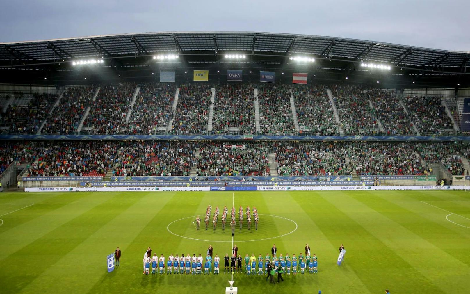 Das Wörthersee-Stadion beim Cupfinale 2017.