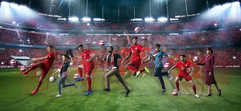 Qatar Airways, offizieller Airline Partner des FC Bayern, bringt Dich zum Bundesligaspiel FC Bayern vs. 1.FSV Mainz 05 live in München!