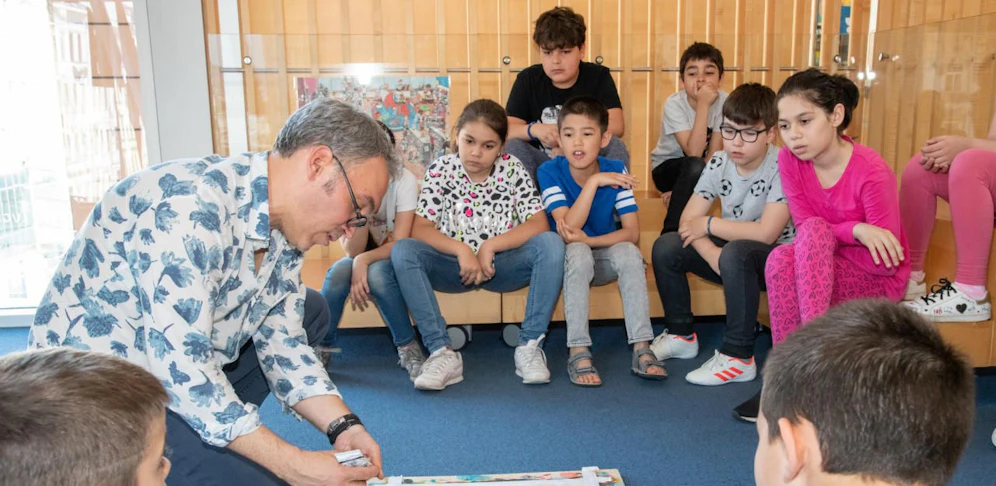 Startschuss SommerLeseClub 2019: Mit Illustrator und Autor Raoul Krischanitz