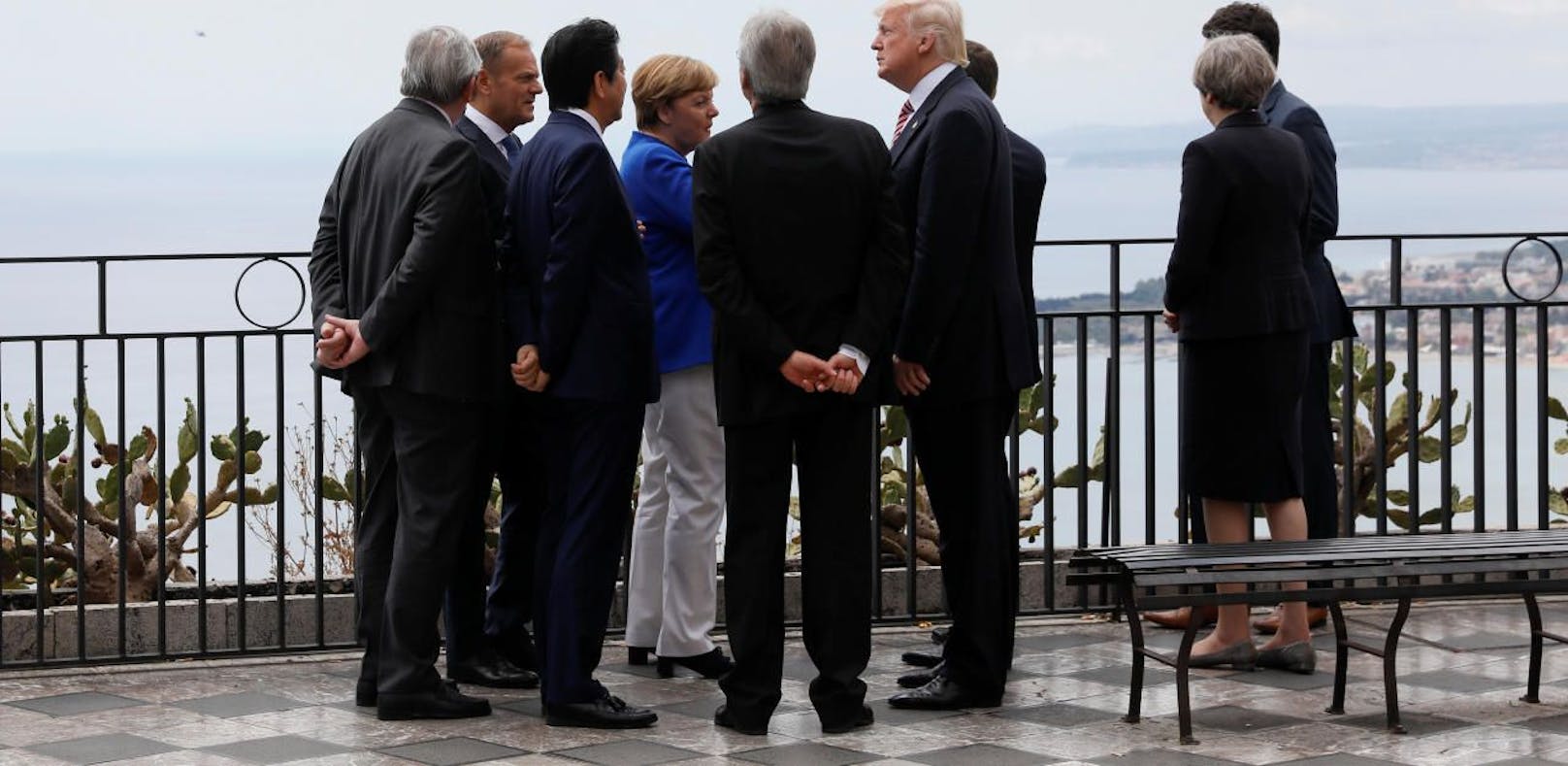 G-7-Gipfel mit Trump: Streit um Klima, Migration