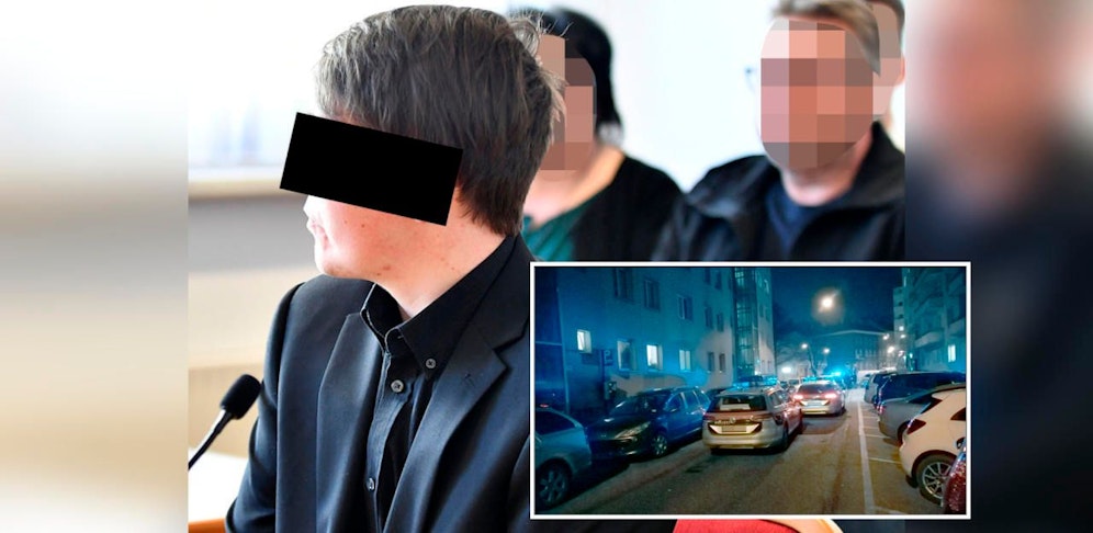 Der Beschuldigte zeigte sich vor Gericht geständig. 