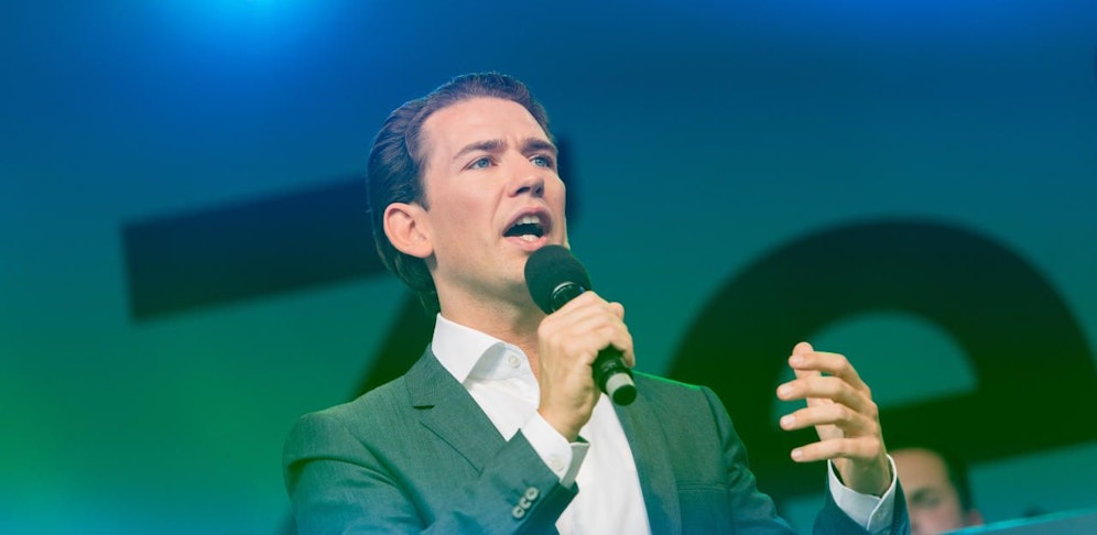 Kurz warnt vor Radikalisierung.