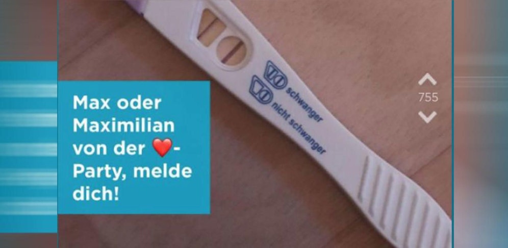 Mit diesem Foto machte sie sich auf die Suche nach dem Vater.