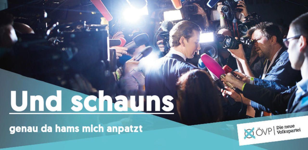 Community Zeig uns deinen lustigsten WahlplakatSpruch Heute.at