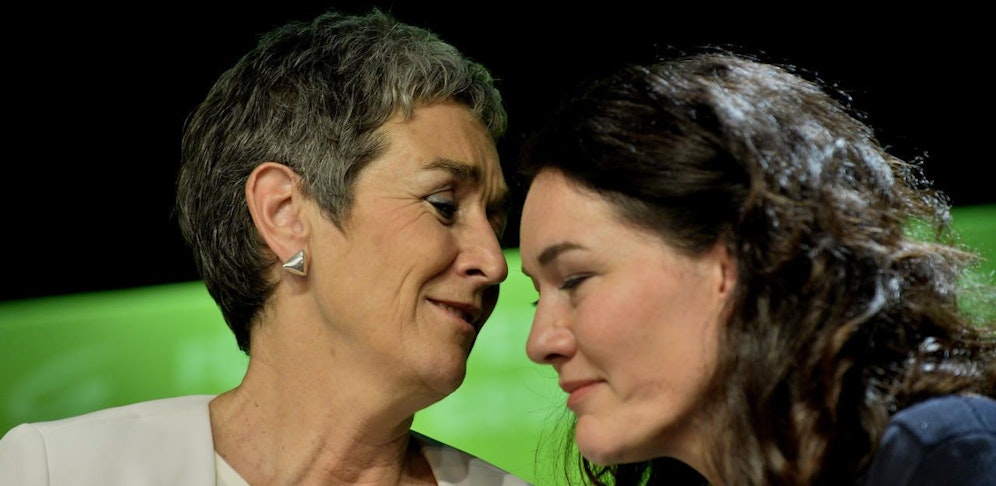 Ulrike Lunacek und Ingrid Felipe: Beide Grünen-Politikerinnen legen ihre Ämter nieder