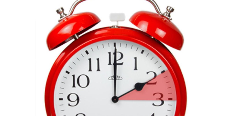 Zeitumstellung nicht vergessen!