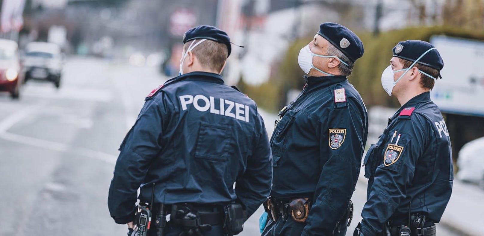 Polizei trägt jetzt auch Mundschutz in Österreich (Archivfoto)