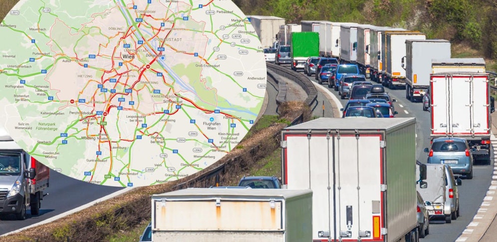 Schon am Mittwoch Nachmittag brauchten Autofahrer in Wien Geduld.