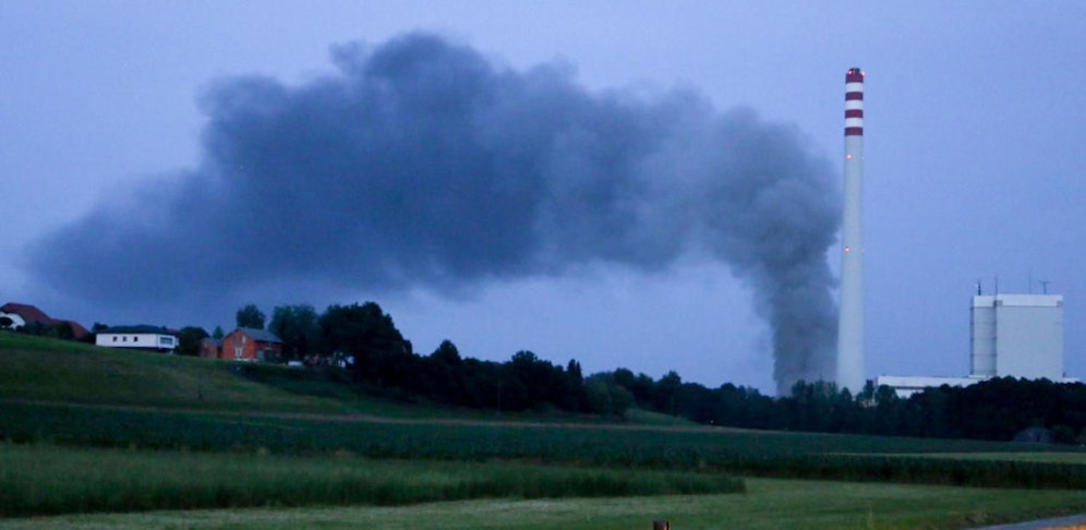 Ein Großbrand in St. Pantaleon sorgte für Schrecken bei den Anwohnern.