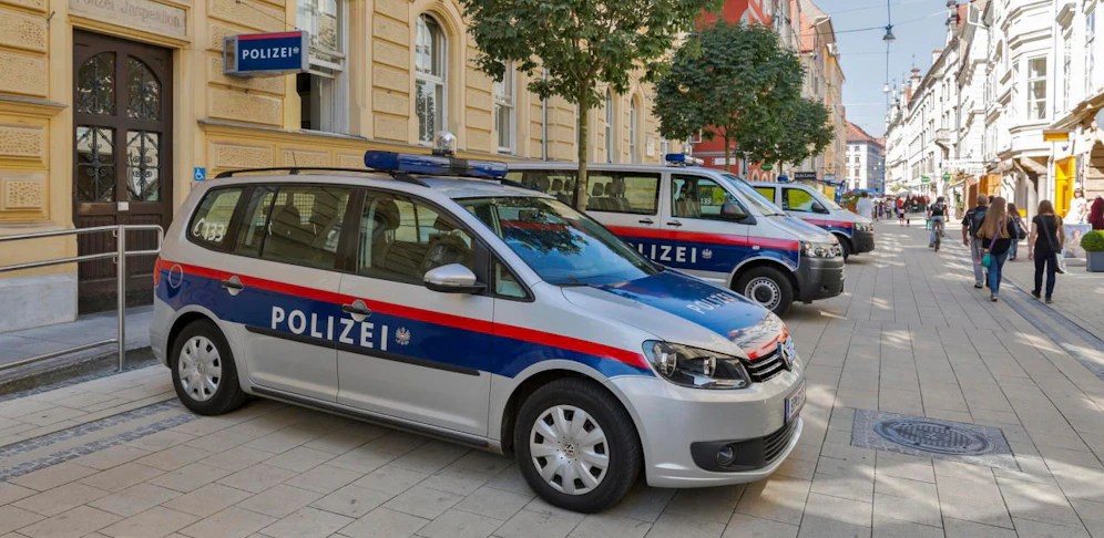 Die Polizei erwischte die Frau