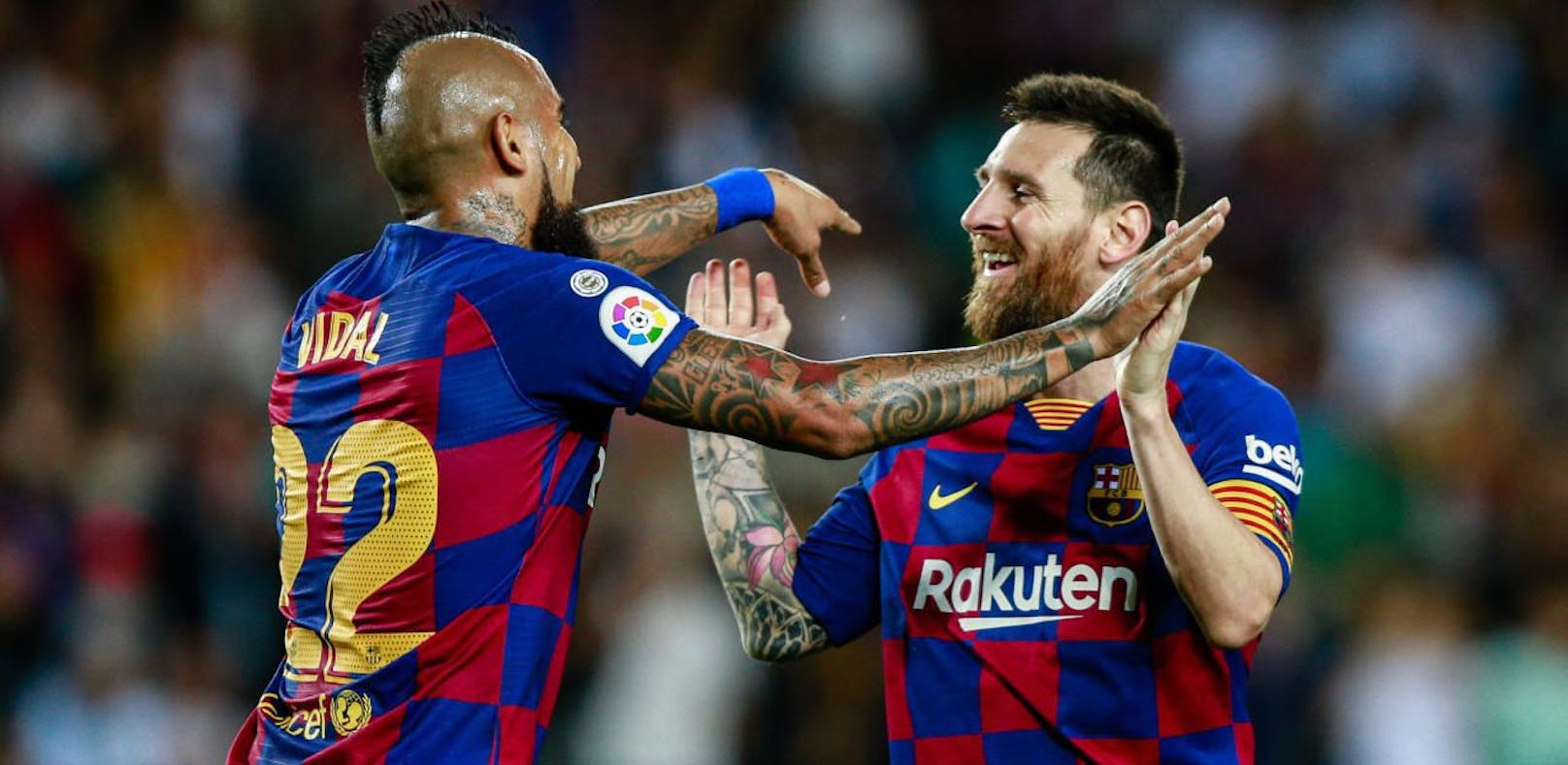 Vidal und Messi trugen sich beim 4:0-Sieg des FC Barcelona über Sevilla beide in die Torschützenliste ein. 