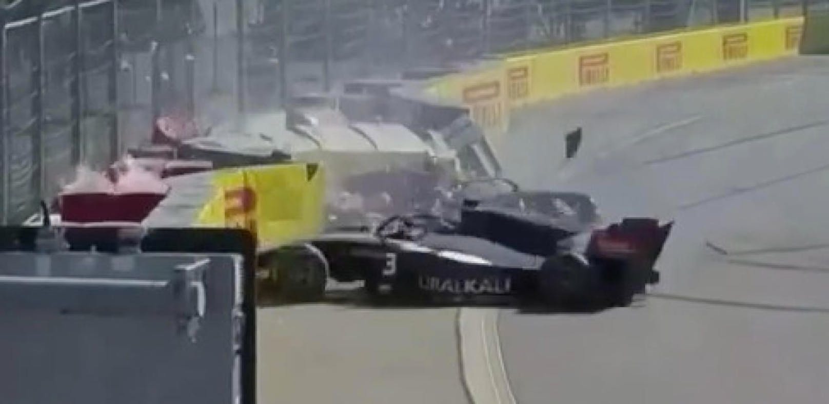Schon wieder schwerer Crash in der Formel 2