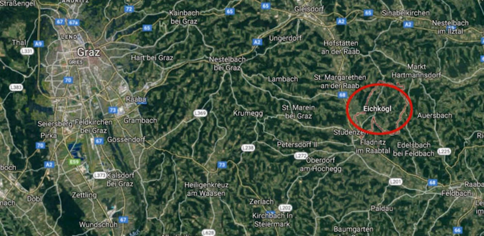 Hier in der Südoststeiermark passierte das Unglück