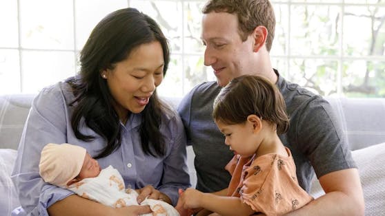 US-Milliardär Mark Zuckerberg und seine Ehefrau Priscilla sind zum dritten Mal Eltern geworden.