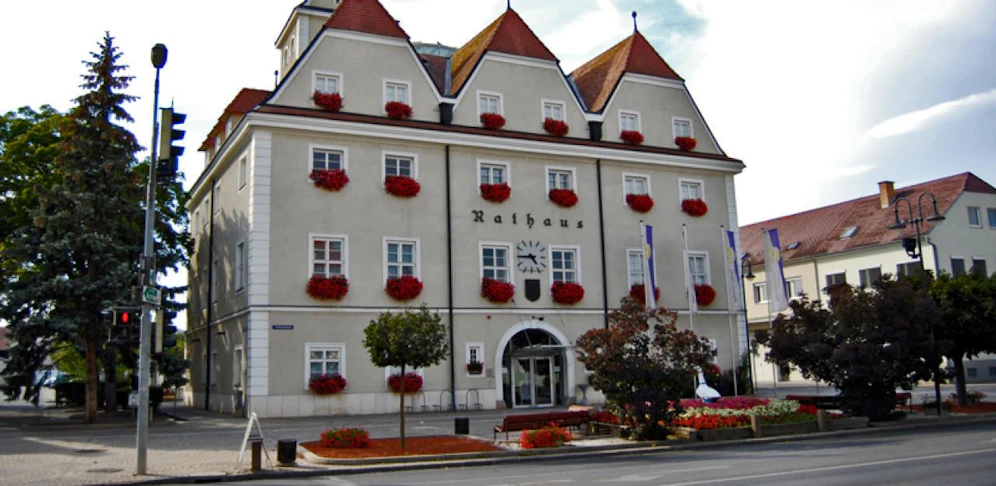 Rathausplatz: Hier in diesem Bereich passierte der Vorfall.