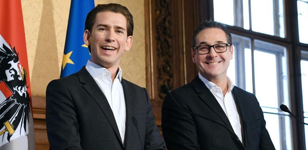 Kurz und Strache nehmen sich die großen Themen vor.