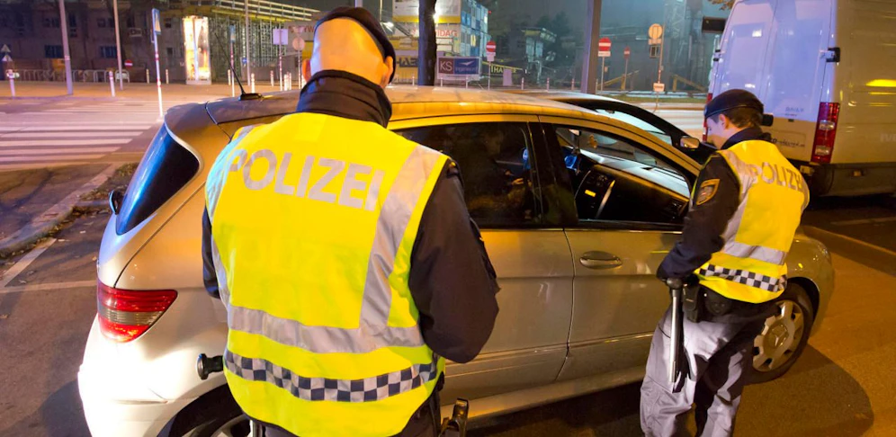 Die Polizei schnappte den Mann bei einer Routinekontrolle