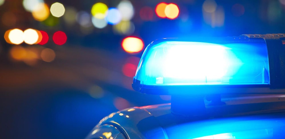 Die Polizei nahm den Verdächtigen fest.