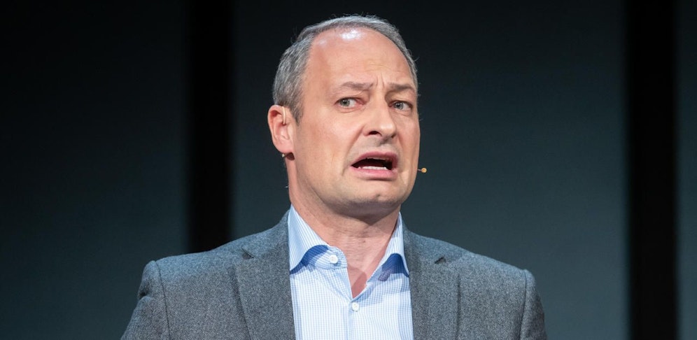 EU-Spitzenkandidat Andreas Schieder (SPÖ) am Mittwoch, 20. März 2019, im Rahmen einer Ö1-Klartext-Diskussion zum Thema "EU-Wahl 2019" in Wien.