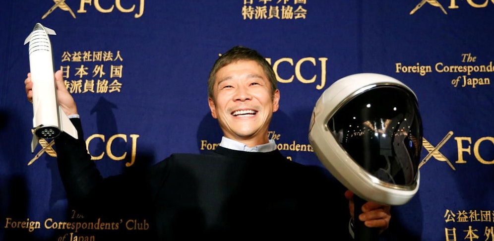 Yusaku Maezawa wird der erste Weltraumtourist der Geschichte sein.