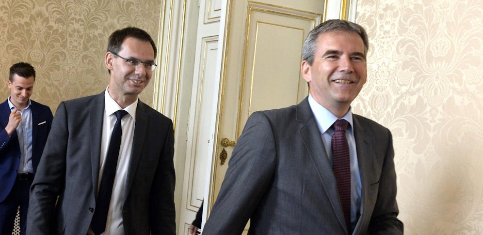 Finanzminister Hartwig Löger (ÖVP) 