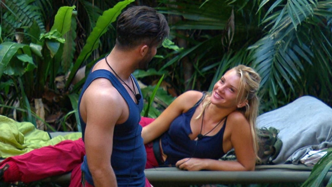 Evelyn und Domenico waren als Ex-Liebespaar im Dschungelcamp 2019.