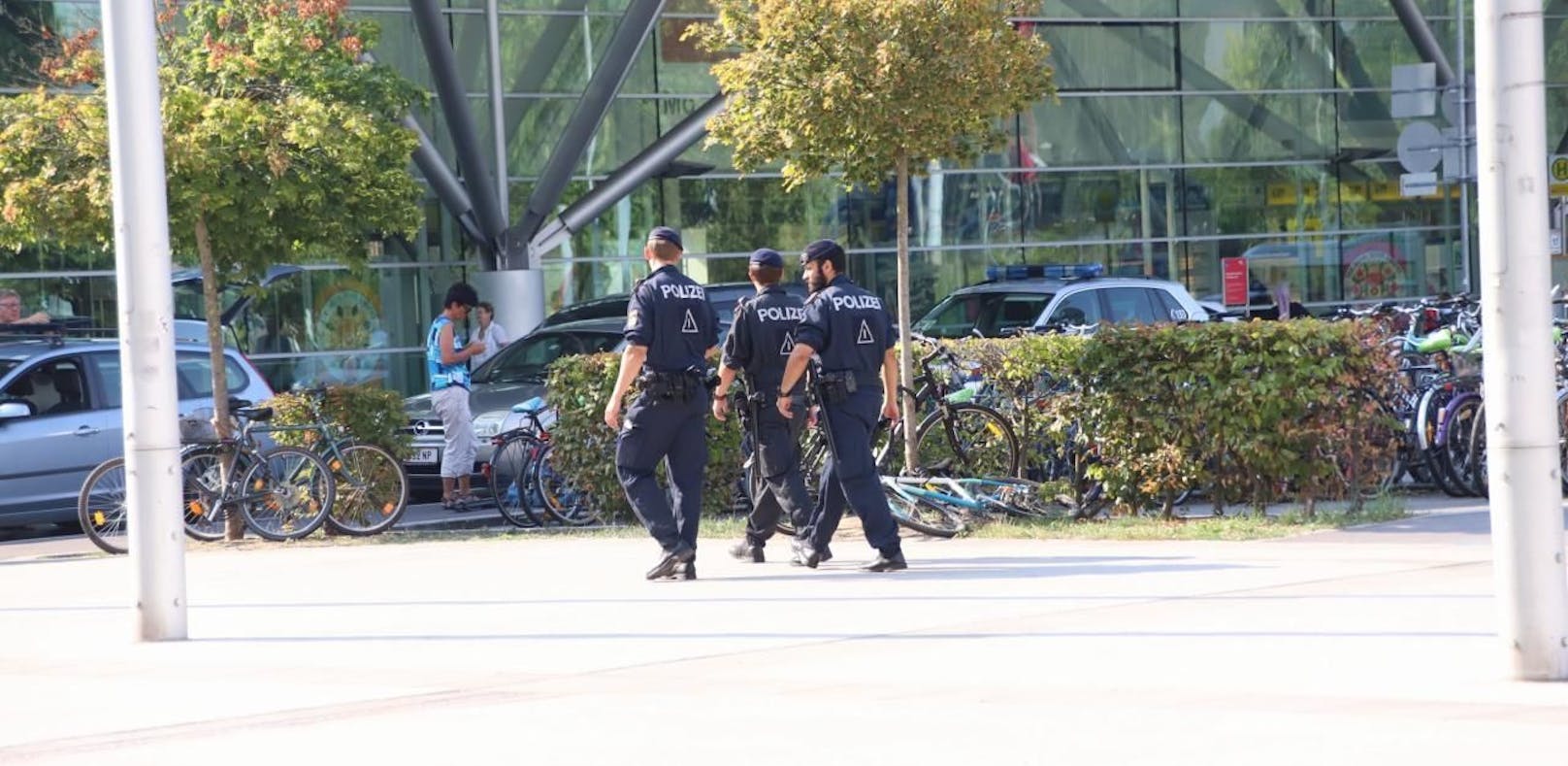 Der Vorfall ereignete sich in der Nähe des Bahnhofs Linz.
