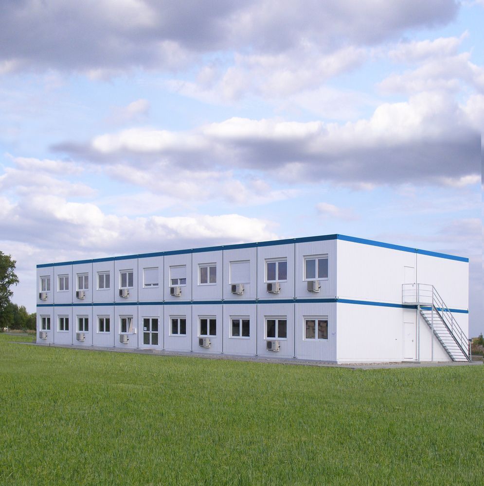 So könnte das Containerdorf für Asylwerber in Schärding ausschauen.