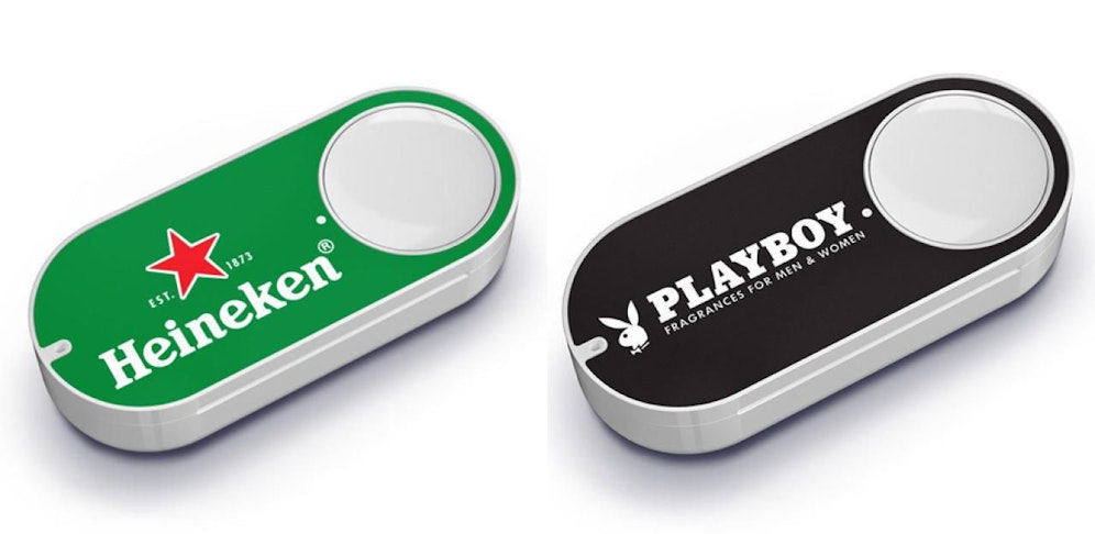 Zwei der neuen Dash-Buttons.