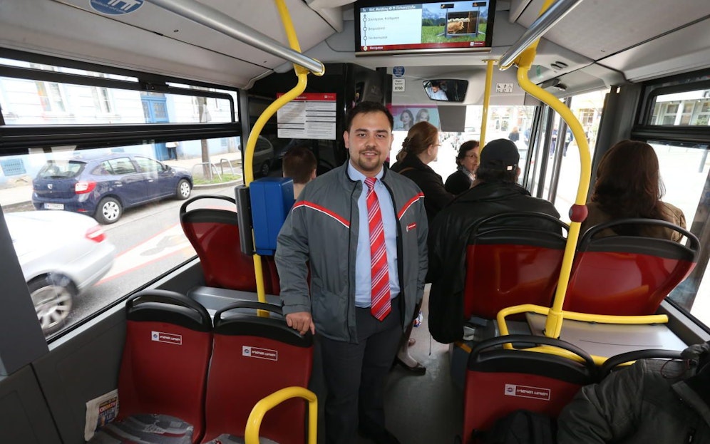 Busfahrer Dennis T. schaute nicht weg. 